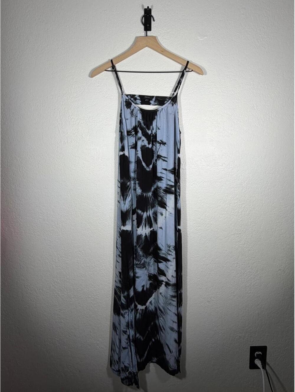 Raviya Women's Tie-Dye Maxi Dress with Spaghetti Straps Size S